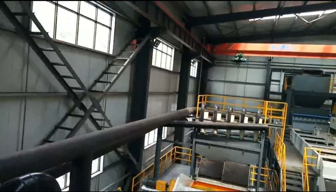 公司承建的蒲县鑫隆选煤厂主车间